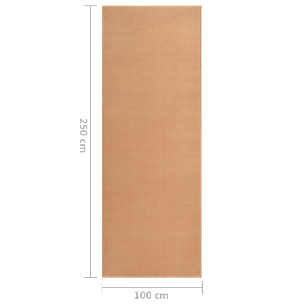 Tapis de couloir 80x200 cm BCF beige