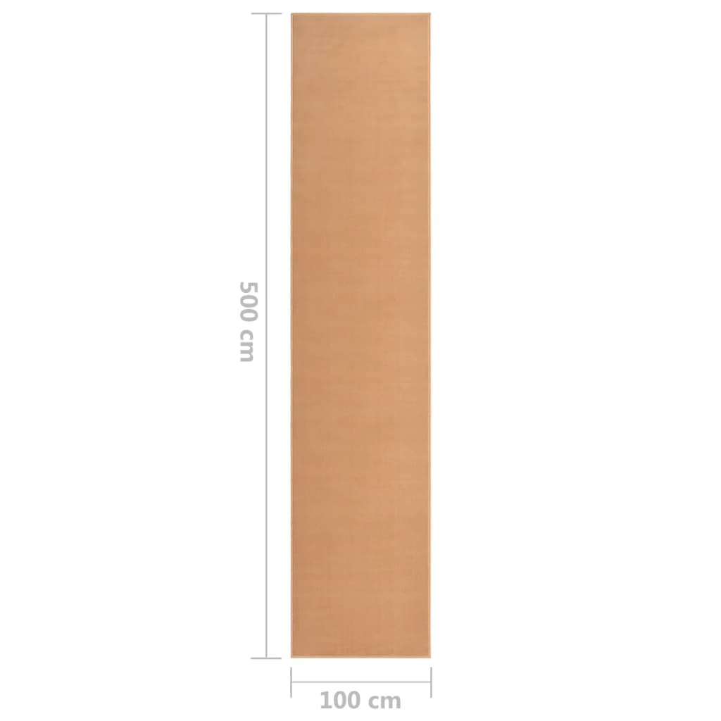 Tapis de couloir 80x200 cm BCF beige