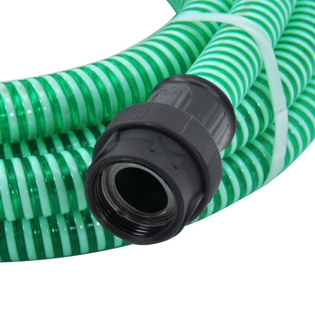 Zuigslang met PVC koppelingen 1,1'' 10 m PVC