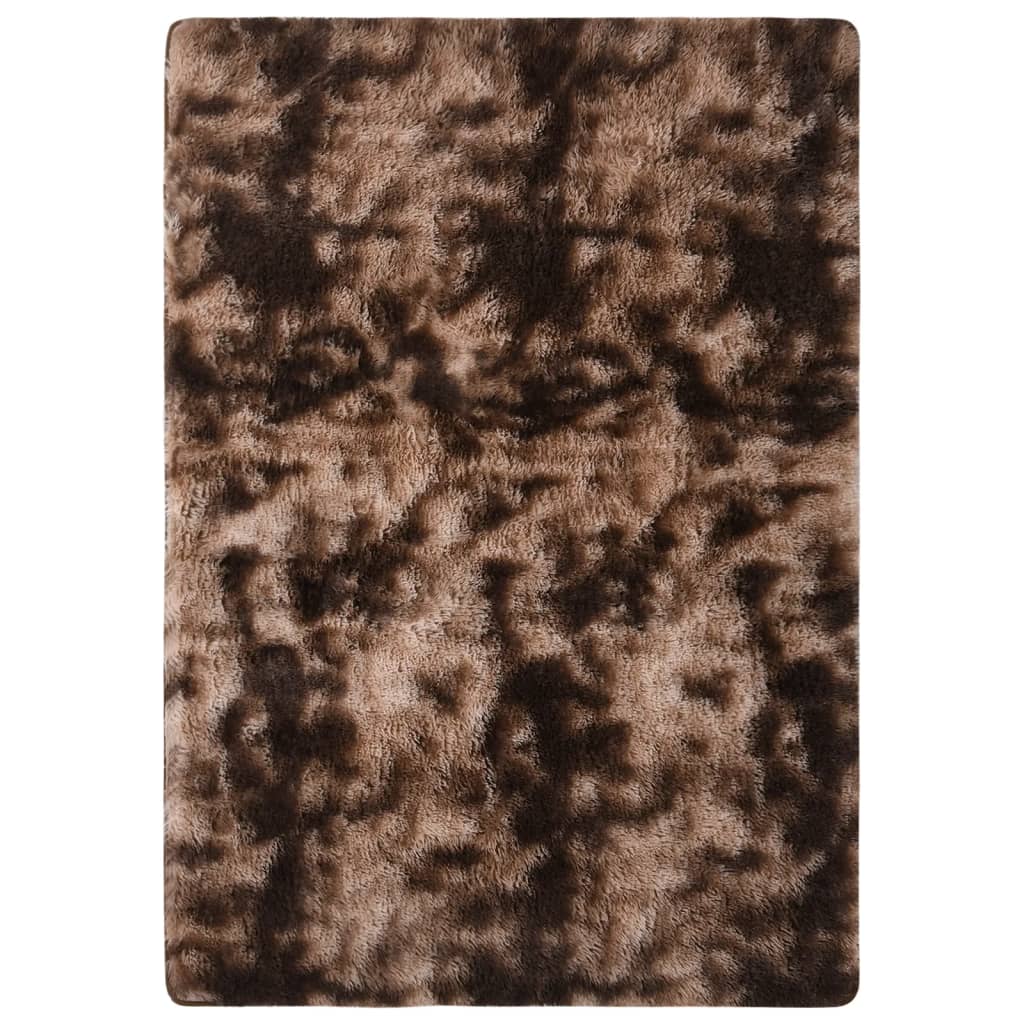 Vloerkleed shaggy 170x120 cm taupe