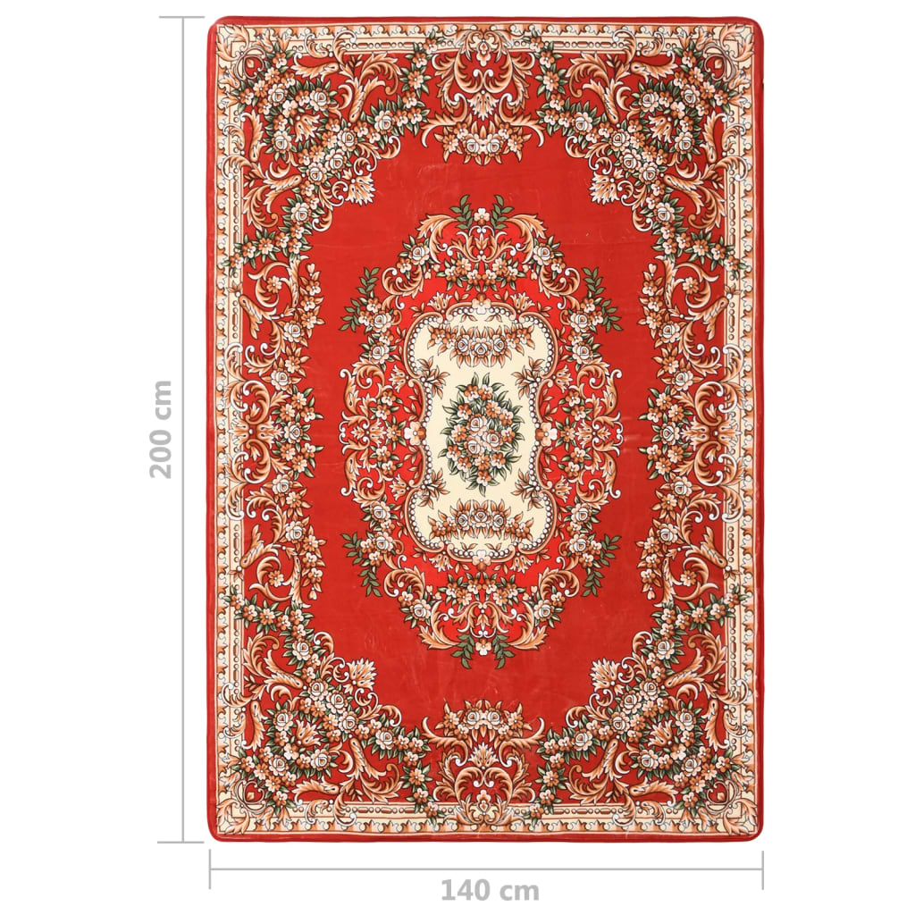 Tapis imprimé oriental 160x230 cm multicolore