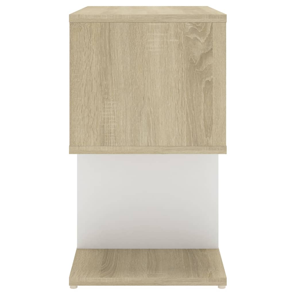 Nachtkastjes 2 st 50x30x51,5 cm bewerkt hout