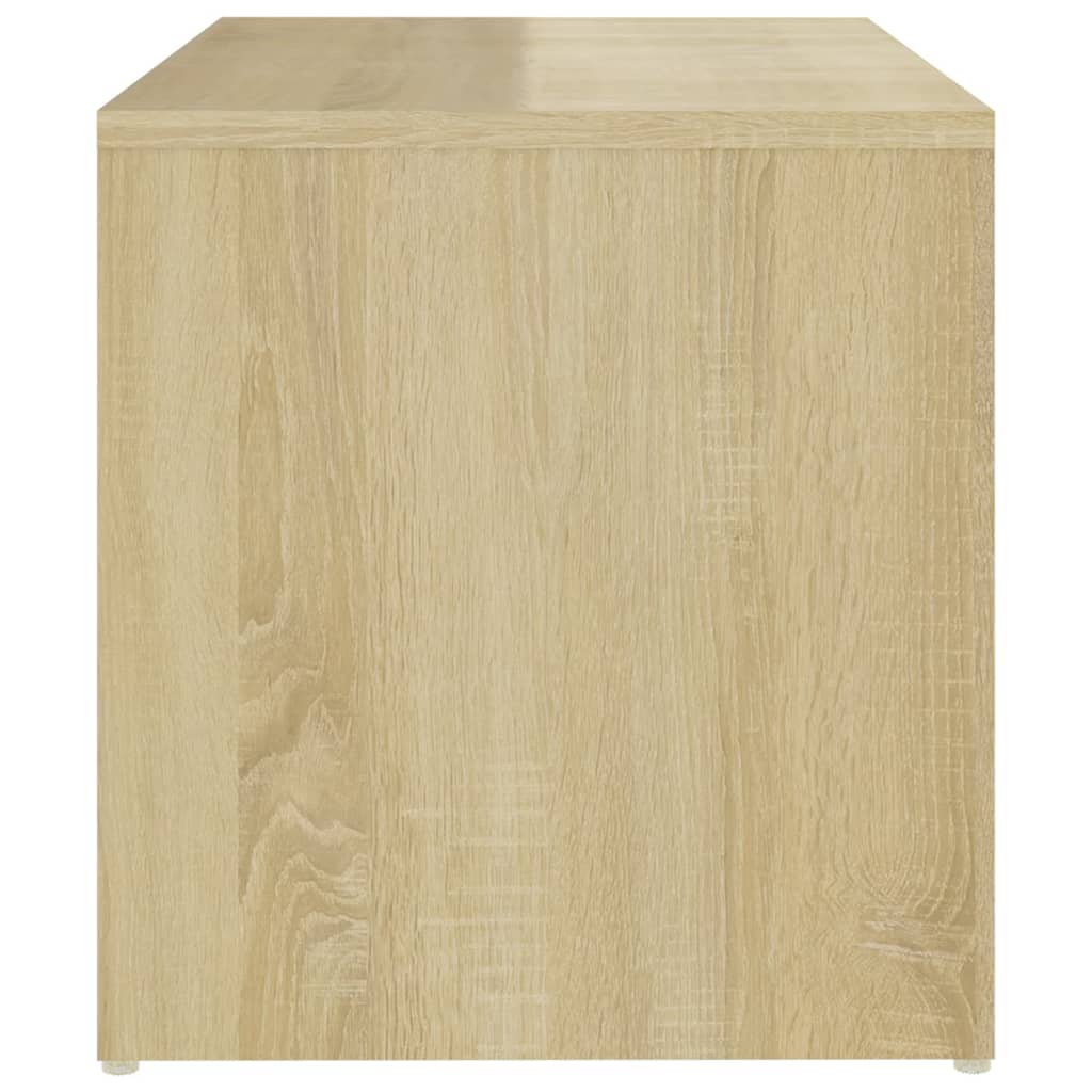 Bijzettafel 59x36x38 cm bewerkt hout