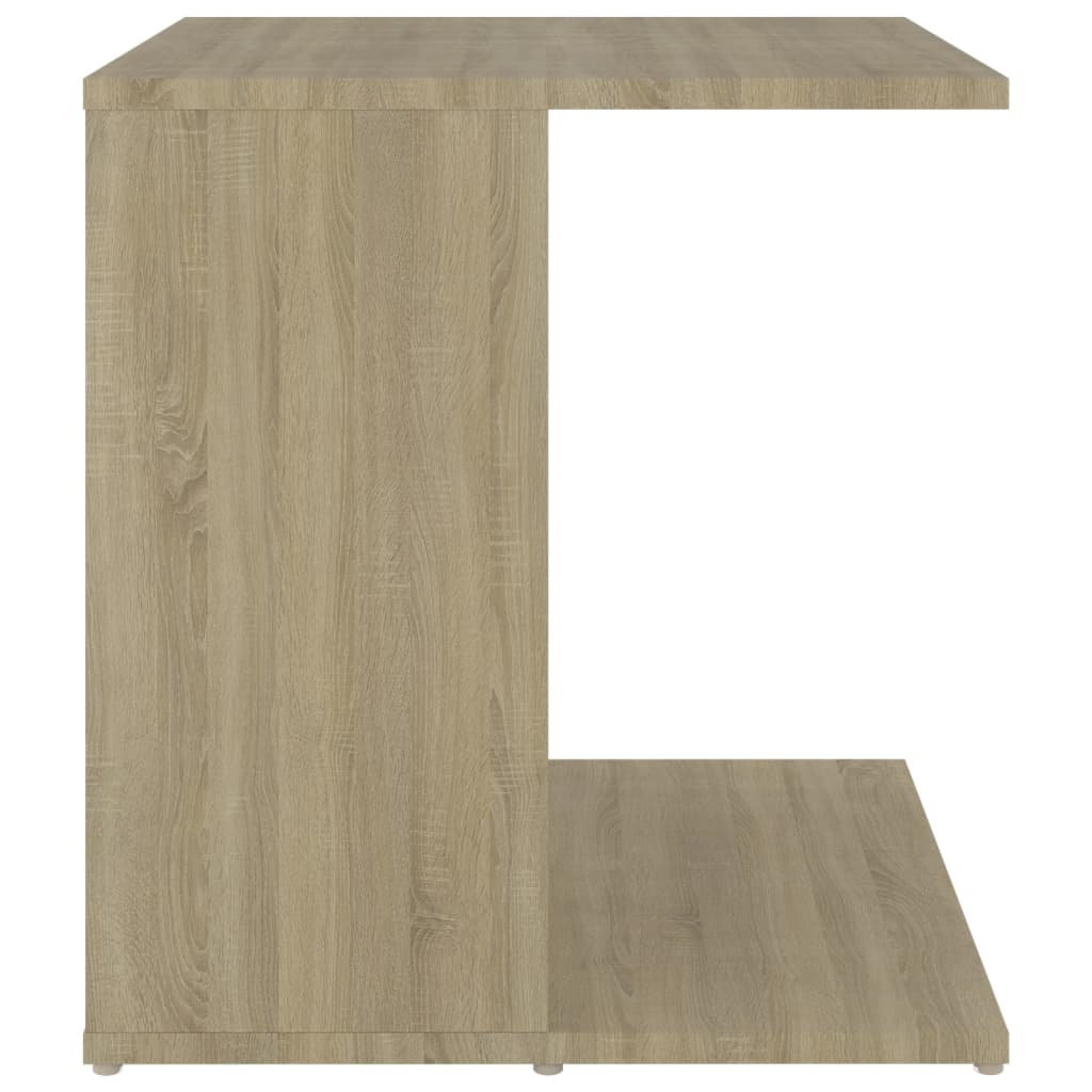 Bijzettafel 45x45x48 cm bewerkt hout