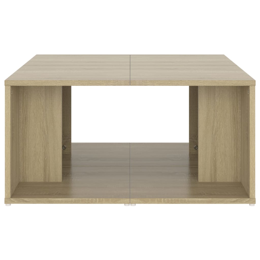 Tables basses 4 pcs 33x33x33 cm bois fini