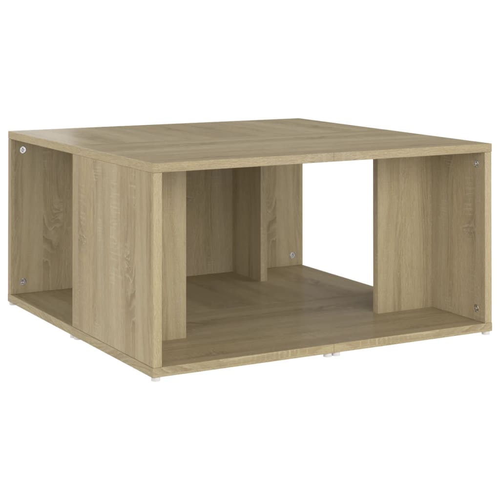 Tables basses 4 pcs 33x33x33 cm bois fini