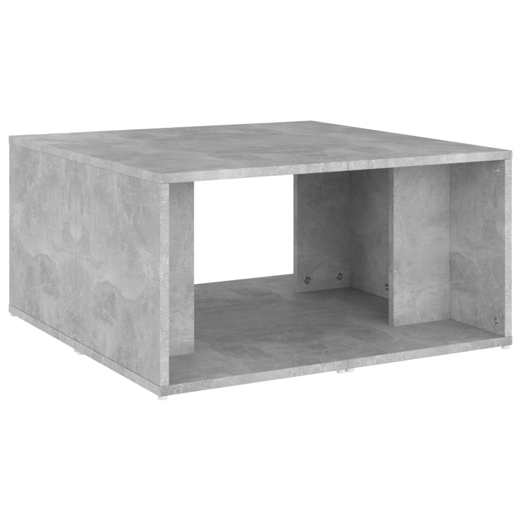 Salontafels 4 st 33x33x33 cm bewerkt hout