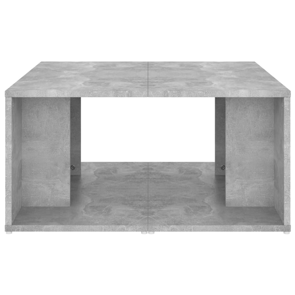 Salontafels 4 st 33x33x33 cm bewerkt hout