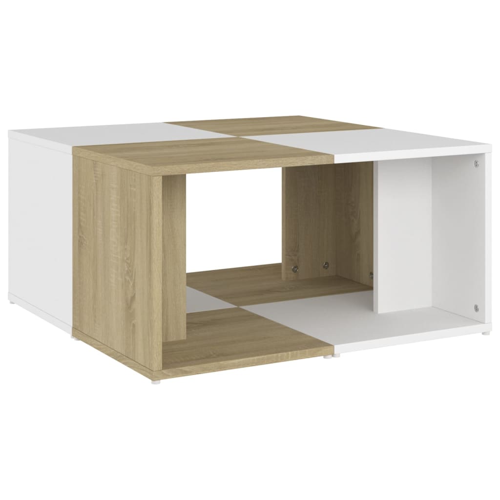 Tables basses 4 pcs 33x33x33 cm bois fini