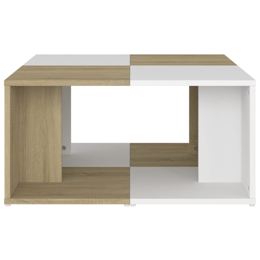 Tables basses 4 pcs 33x33x33 cm bois fini