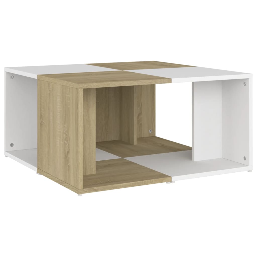 Tables basses 4 pcs 33x33x33 cm bois fini