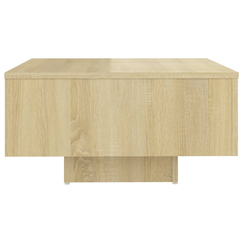 Salontafel 60x60x31,5 cm bewerkt hout