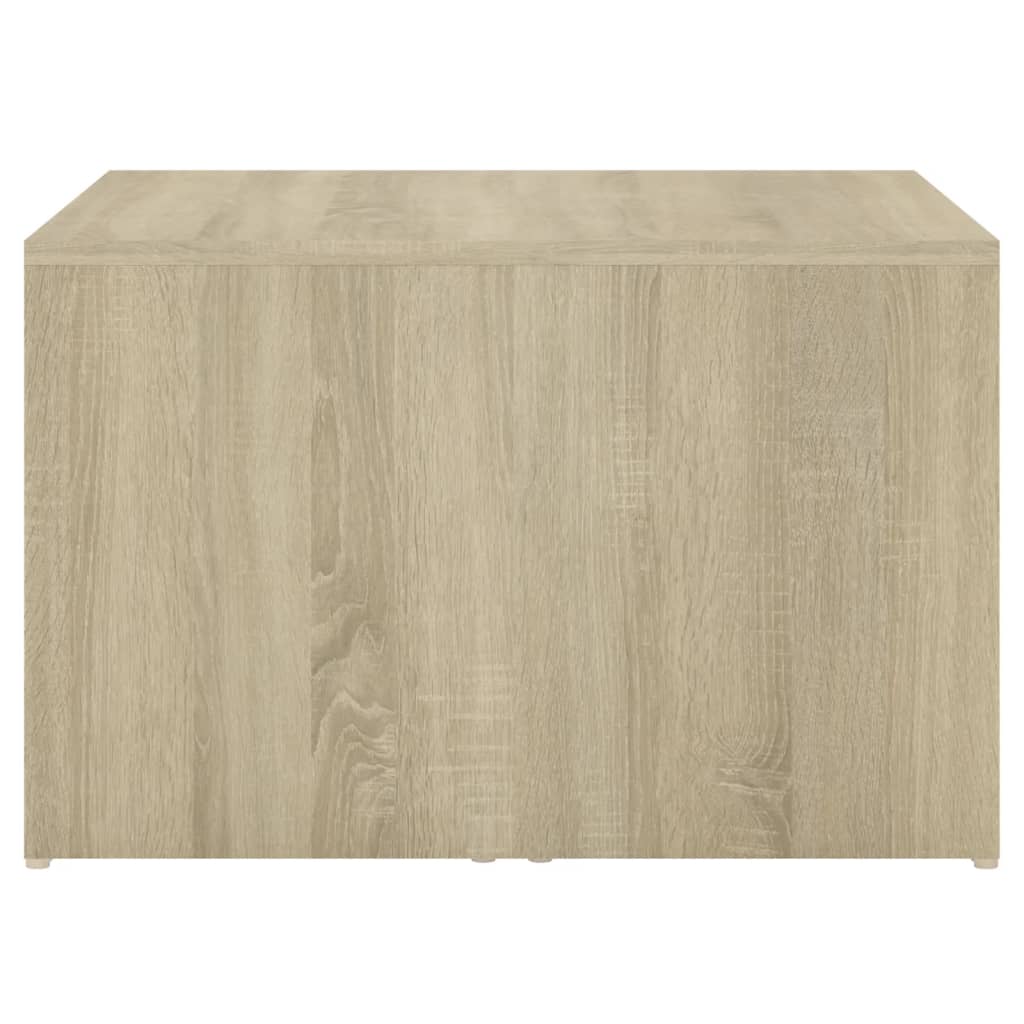 3-delige Salontafelset 60x60x38 cm bewerkt hout