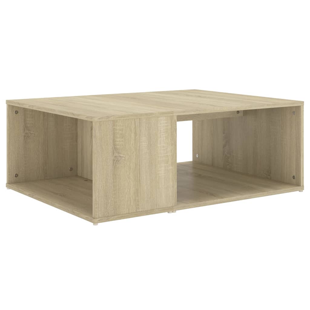 Salontafel 90x67x33 cm bewerkt hout