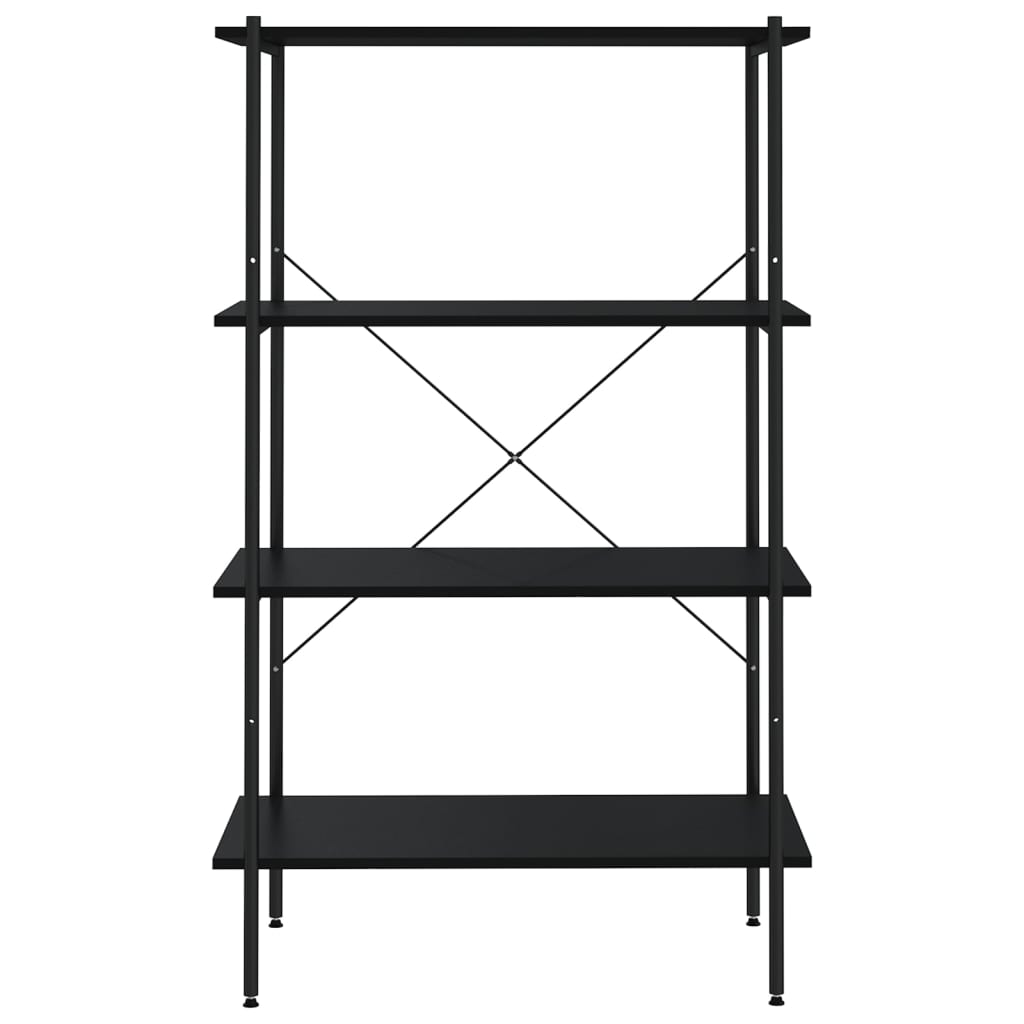 Etagère de rangement 3 niveaux 80x40x92 cm naturel