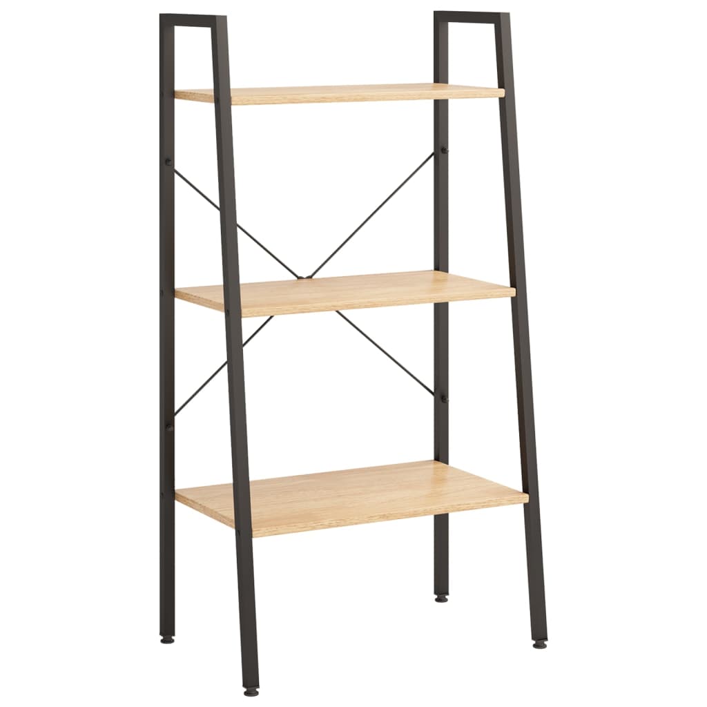 Ladderrek met 4 schappen 56x35x140 cm en