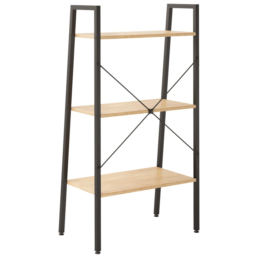 Ladderrek met 4 schappen 56x35x140 cm en