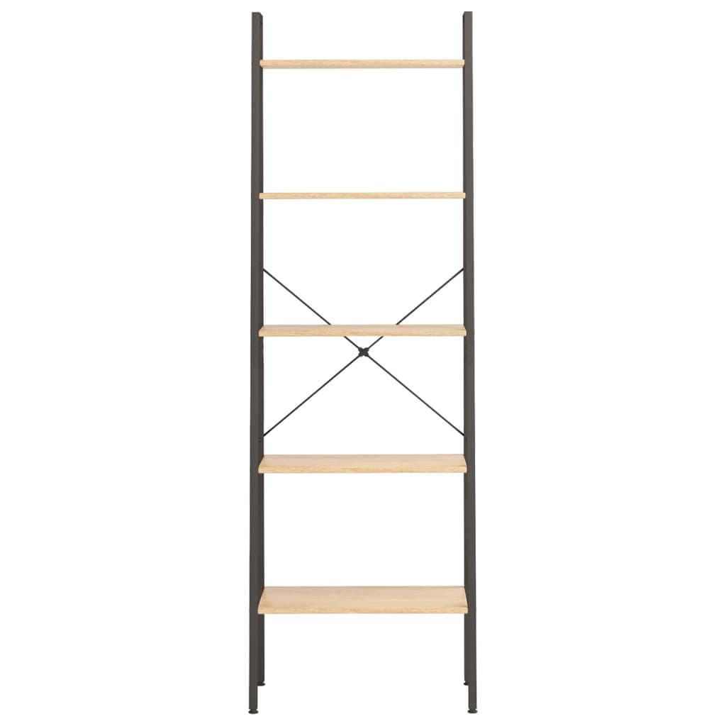 Ladderrek met 4 schappen 56x35x140 cm en