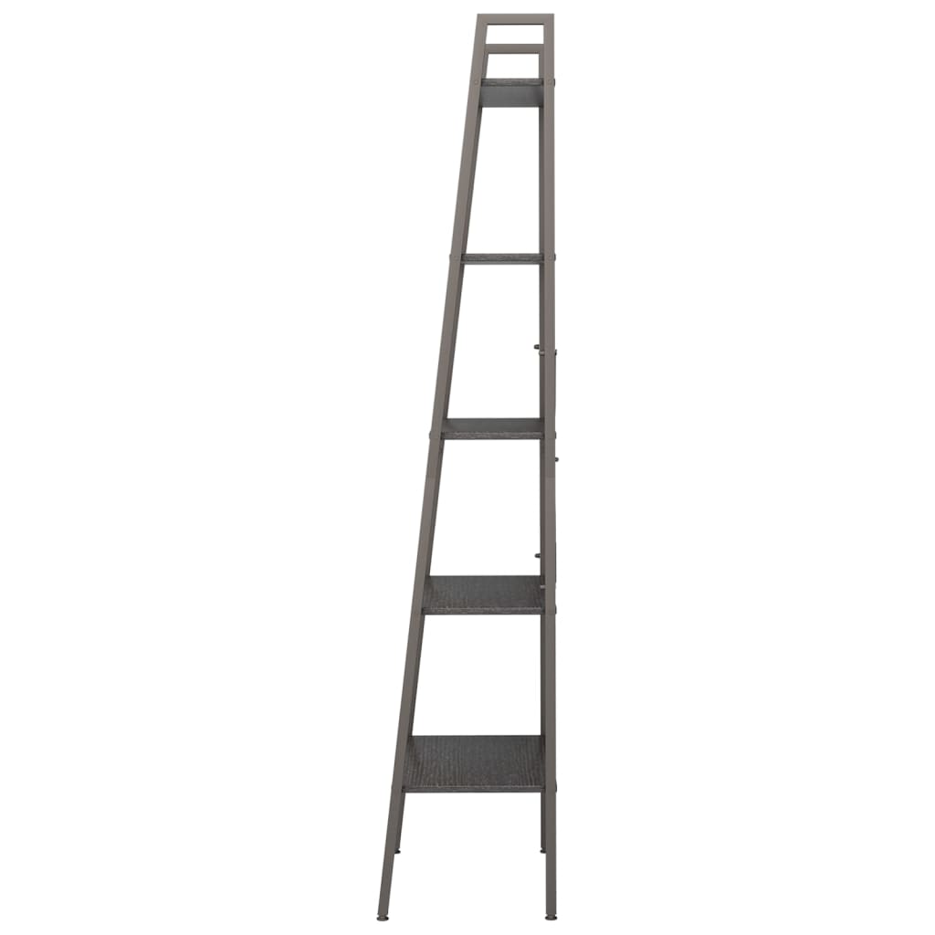 Ladderrek met 4 schappen 56x35x140 cm en