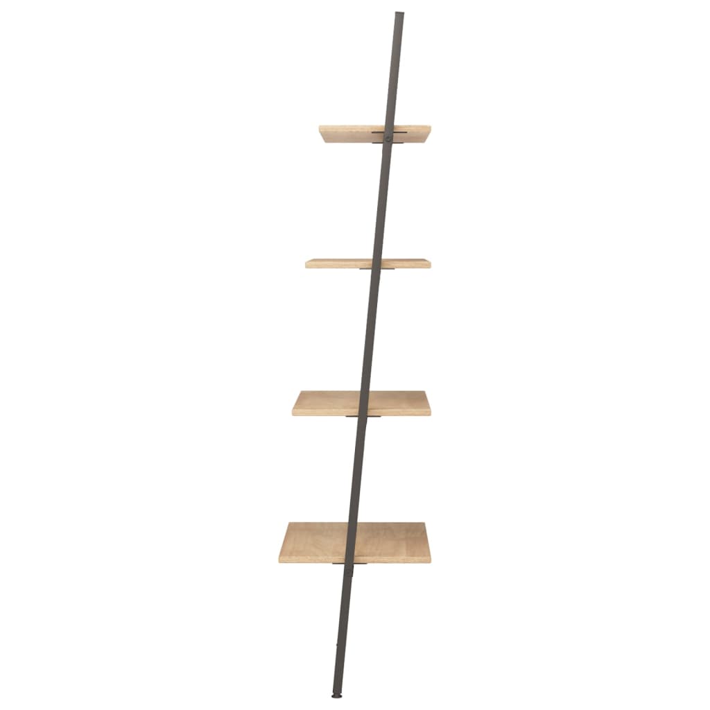 Ladderrek met 4 schappen 64x34x150,5 cm