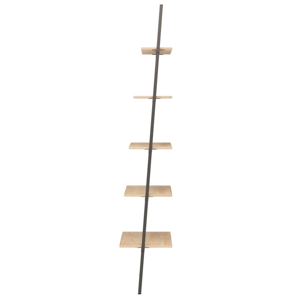 Ladderrek met 4 schappen 64x34x150,5 cm