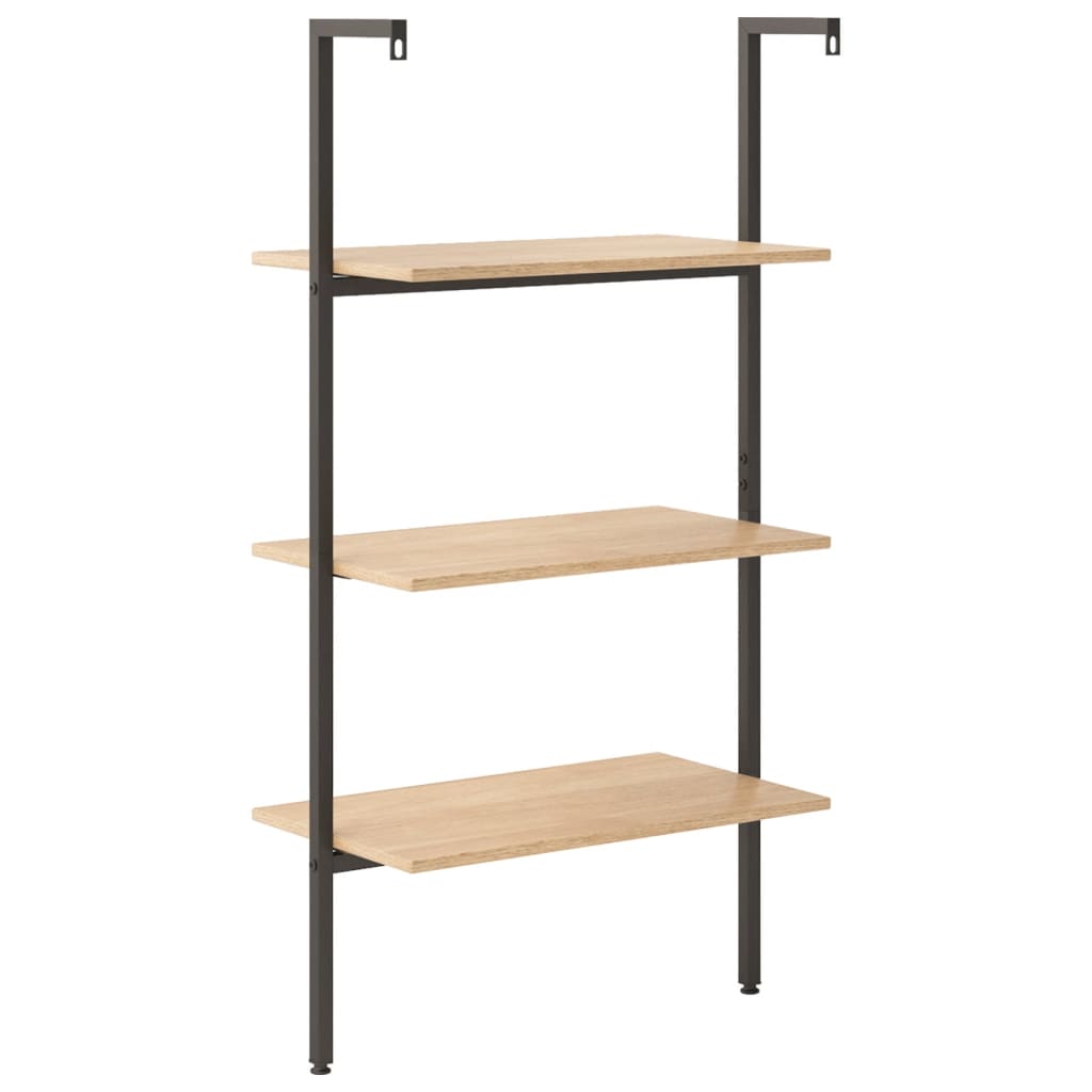 Ladderrek met 4 schappen 64x35x152,5 cm