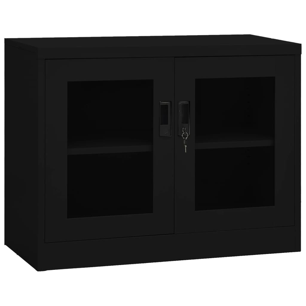 Armoire de bureau 90x40x70 cm acier, anthracite