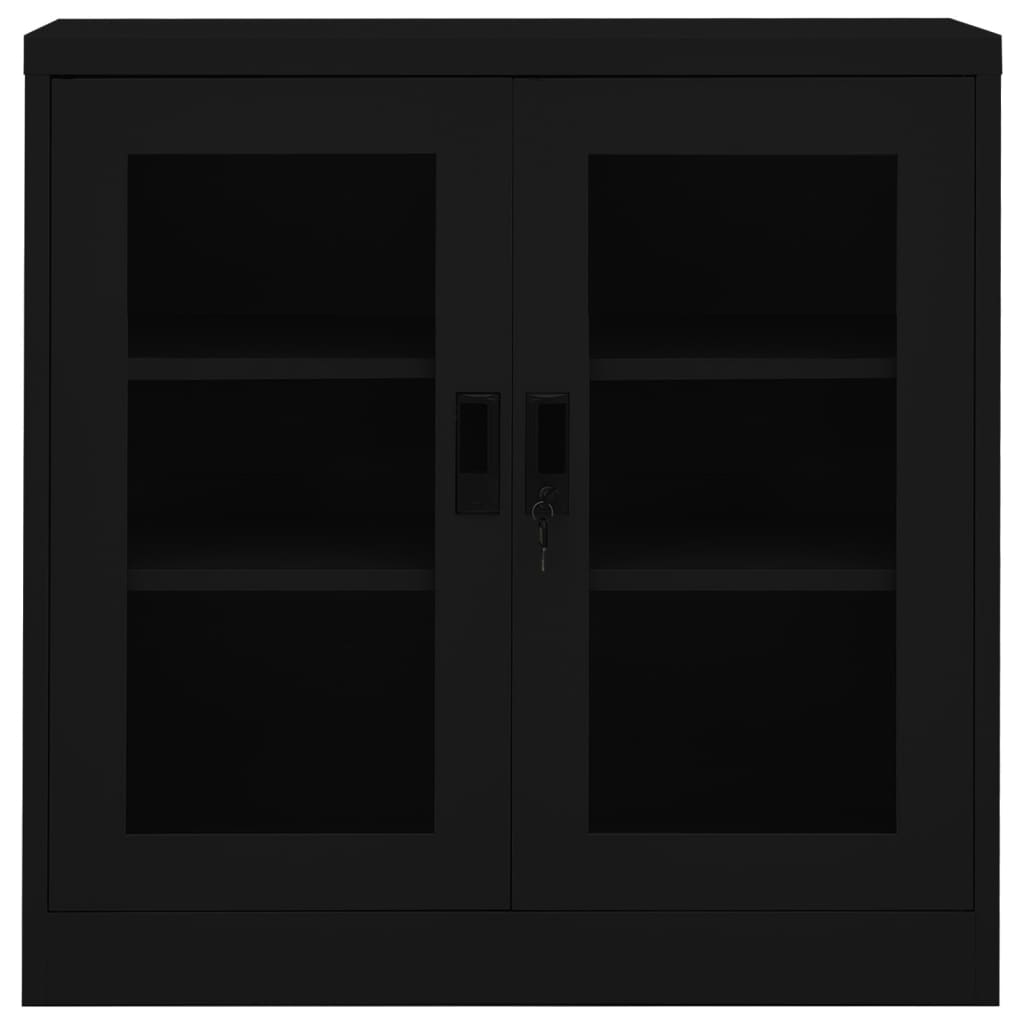 Armoire de bureau 90x40x70 cm acier, anthracite