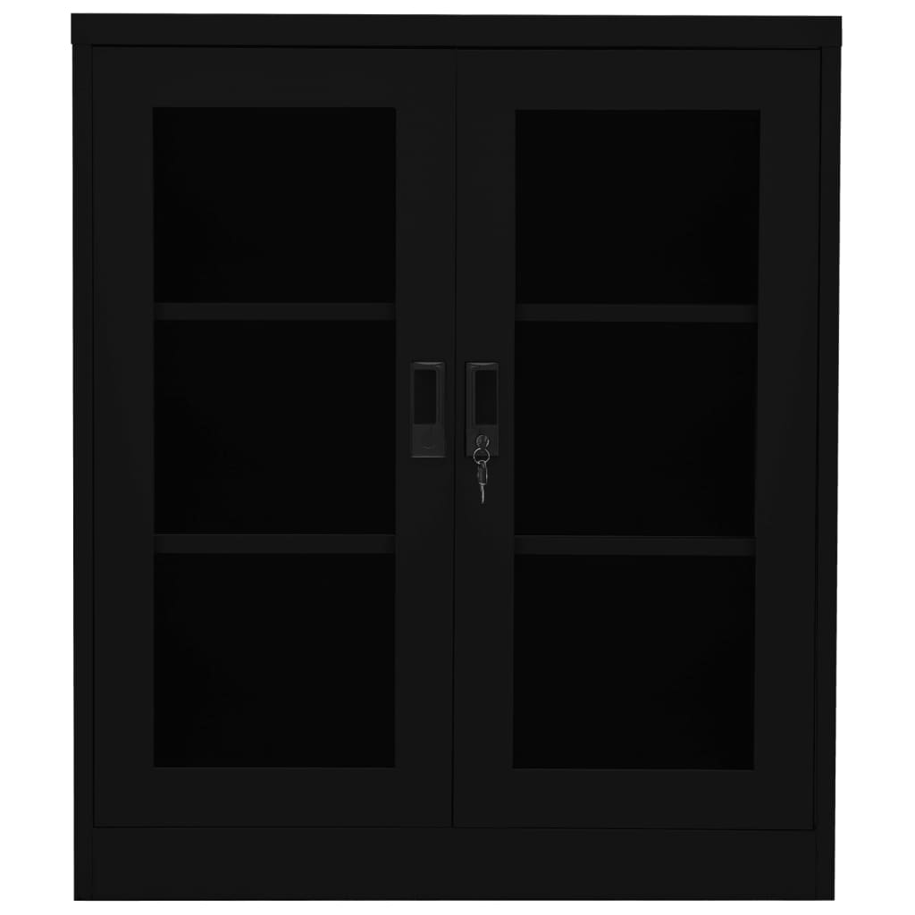 Armoire de bureau 90x40x70 cm acier, anthracite