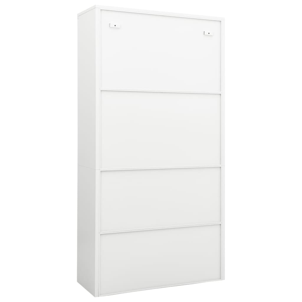 Armoire de bureau 90x40x180 cm en acier