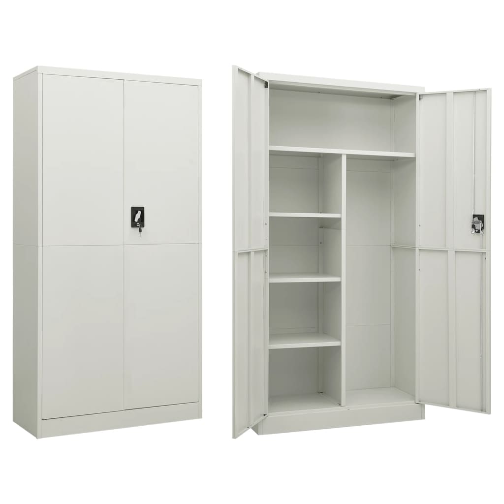 Armoire vestiaire 90x40x180 cm en acier