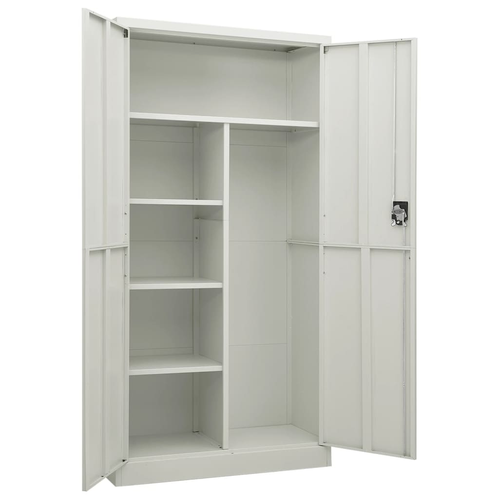 Lockerkast 90x40x180 cm staal