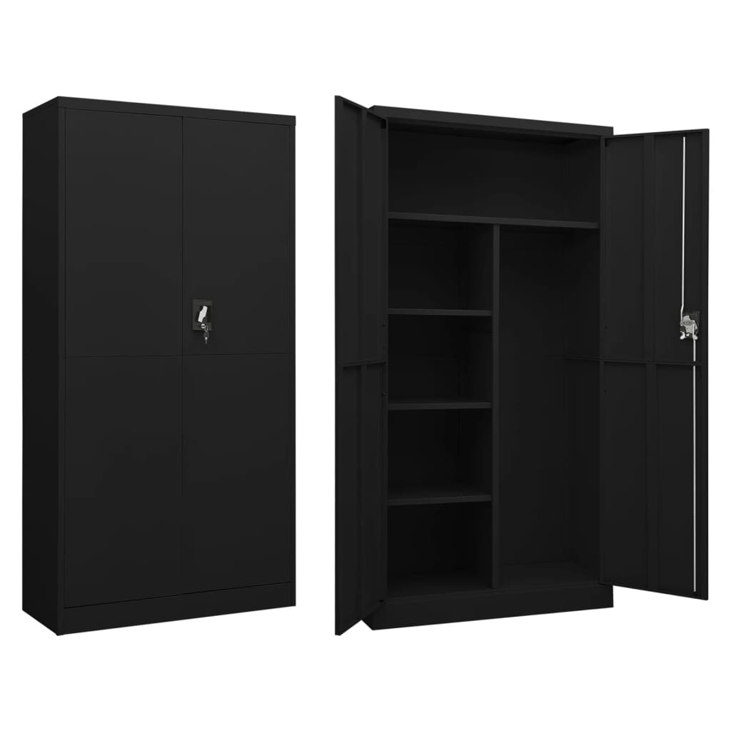 Lockerkast 90x40x180 cm staal