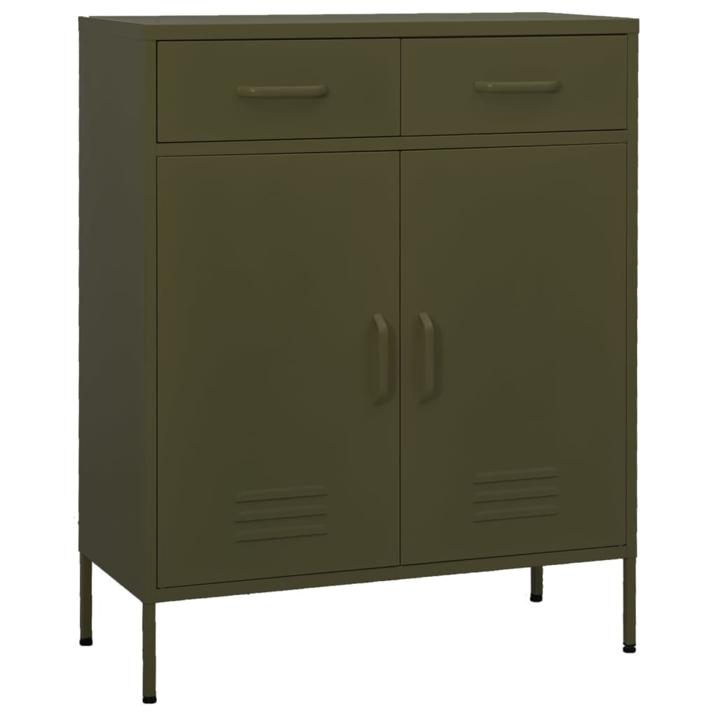 Armoire de rangement 80x35x101,5 cm en acier