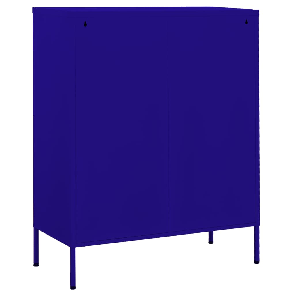 Armoire de rangement 80x35x101,5 cm en acier