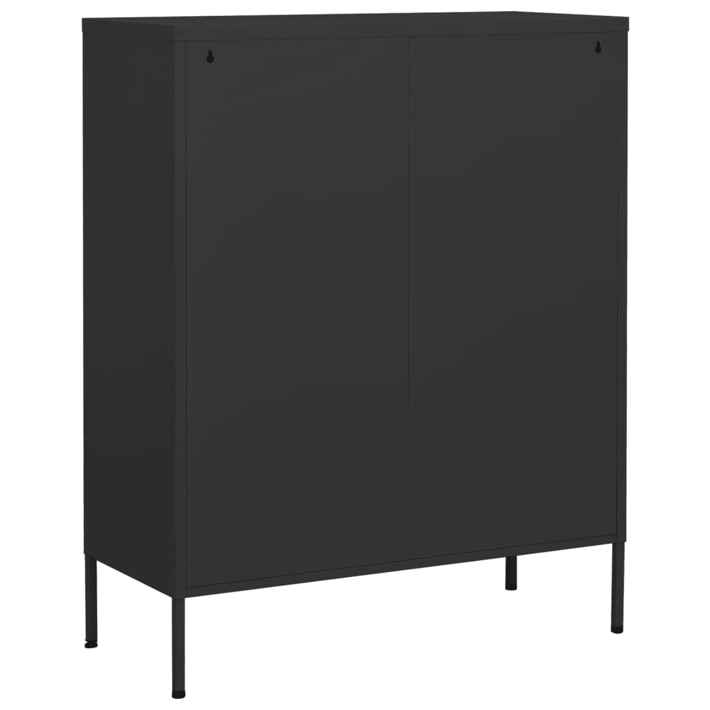 Armoire de rangement 80x35x101,5 cm acier, anthracite