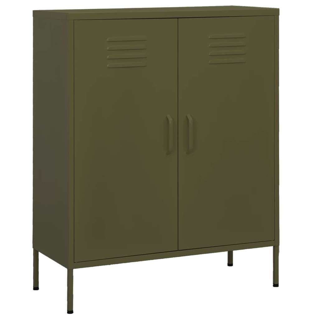 Armoire de rangement 80x35x101,5 cm en acier