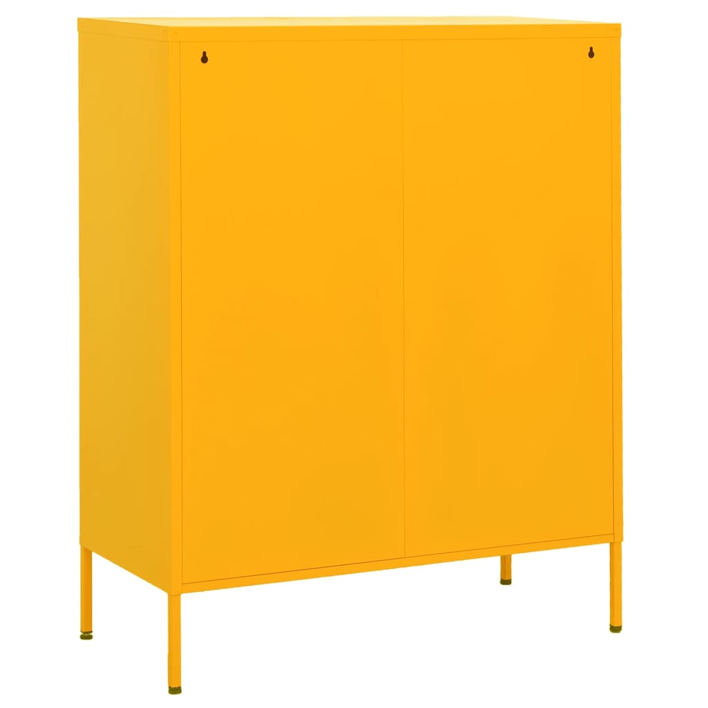 Armoire de rangement 80x35x101,5 cm en acier