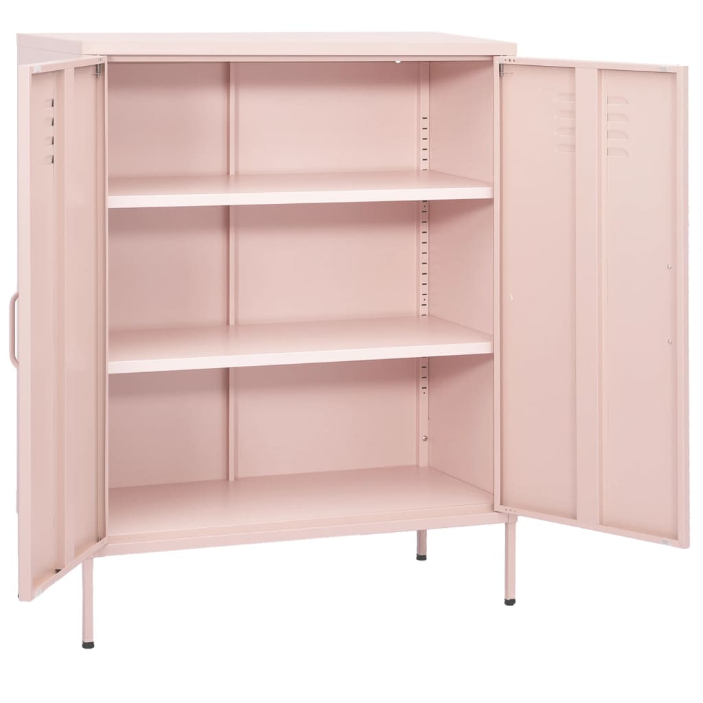 Armoire de rangement 80x35x101,5 cm en acier