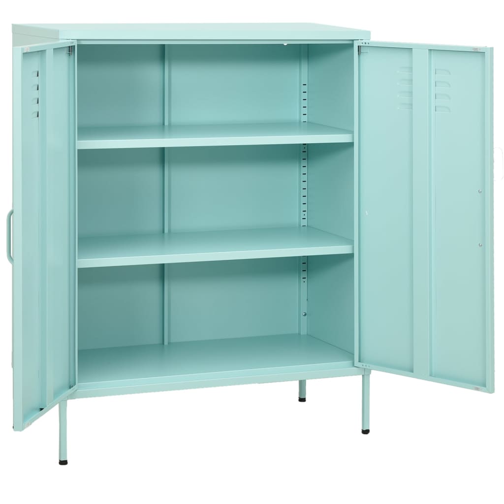 Armoire de rangement 80x35x101,5 cm en acier