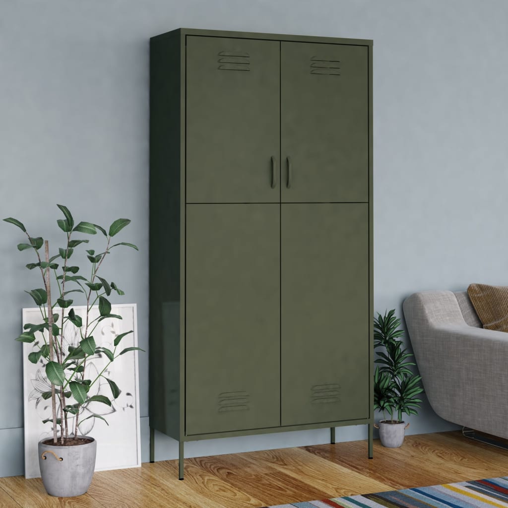 Armoire 90x50x180 cm en acier