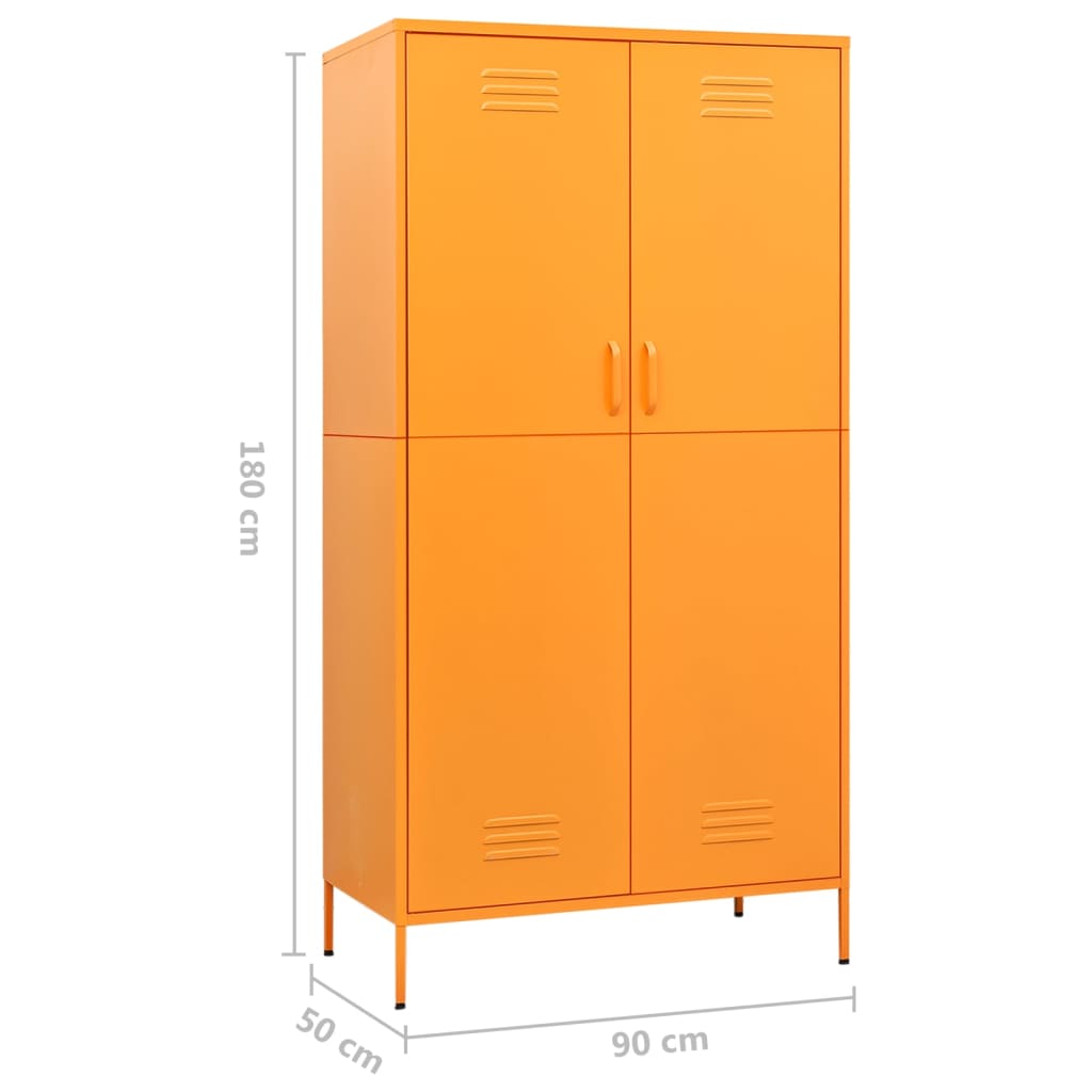 Armoire 90x50x180 cm en acier