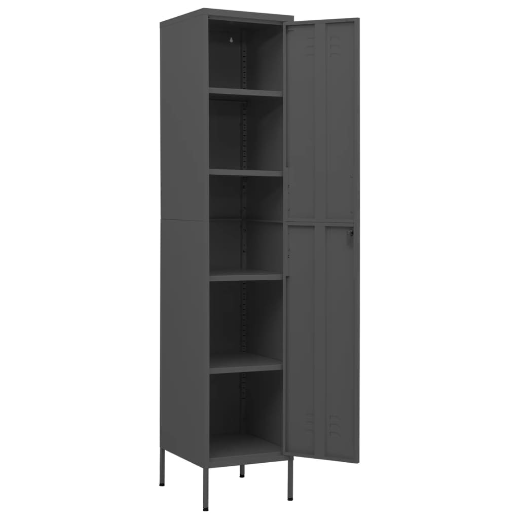 Armoire vestiaire 35x46x180 cm en acier