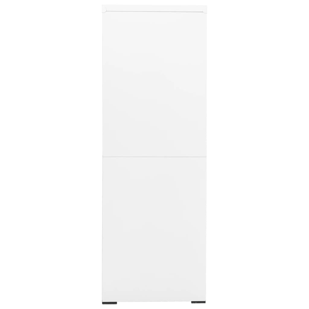 Archiefkast 90x46x134 cm staal antracietkleurig