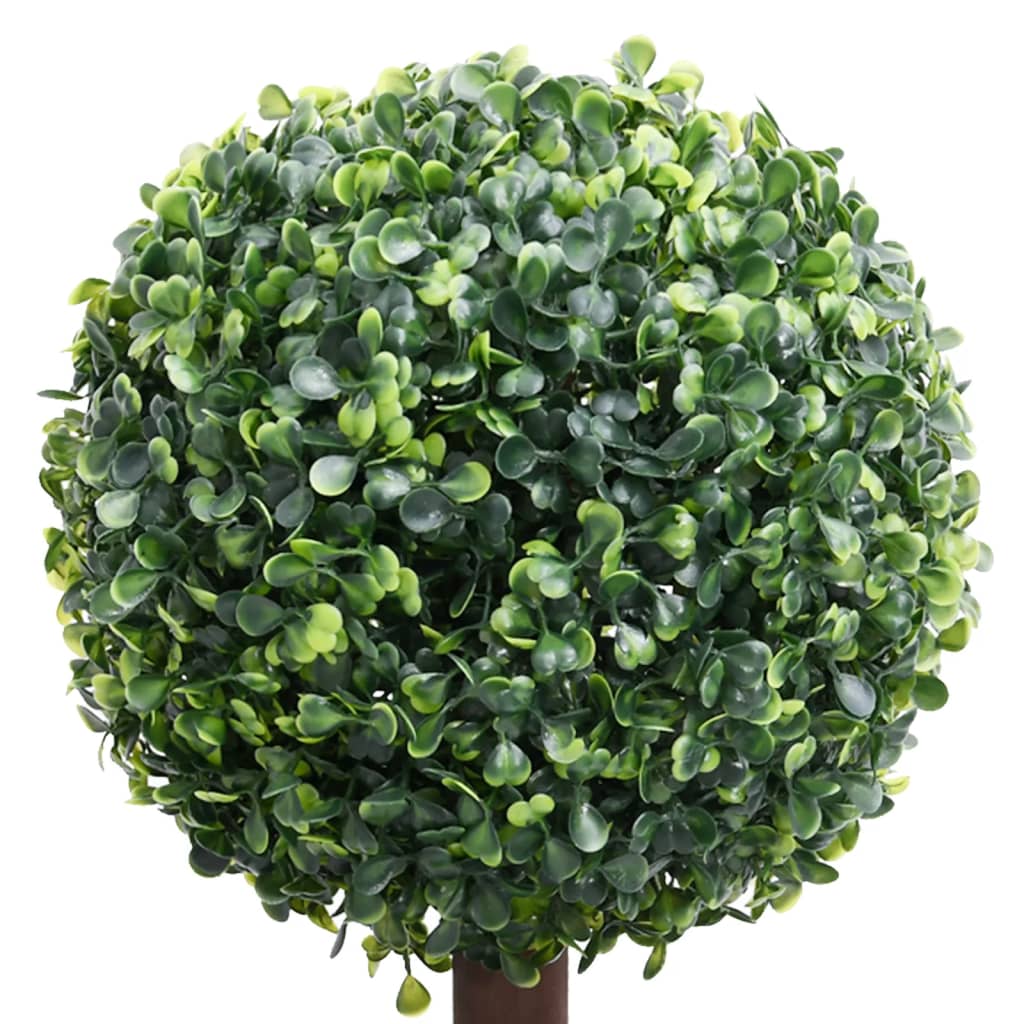 Kunstplant met pot buxus bolvorming 119 cm groen