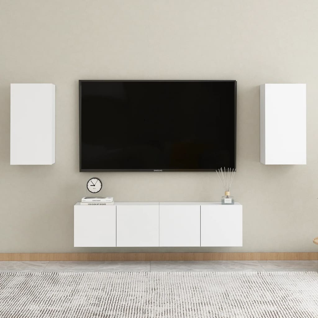 Ensemble de meubles TV 5 pièces en bois