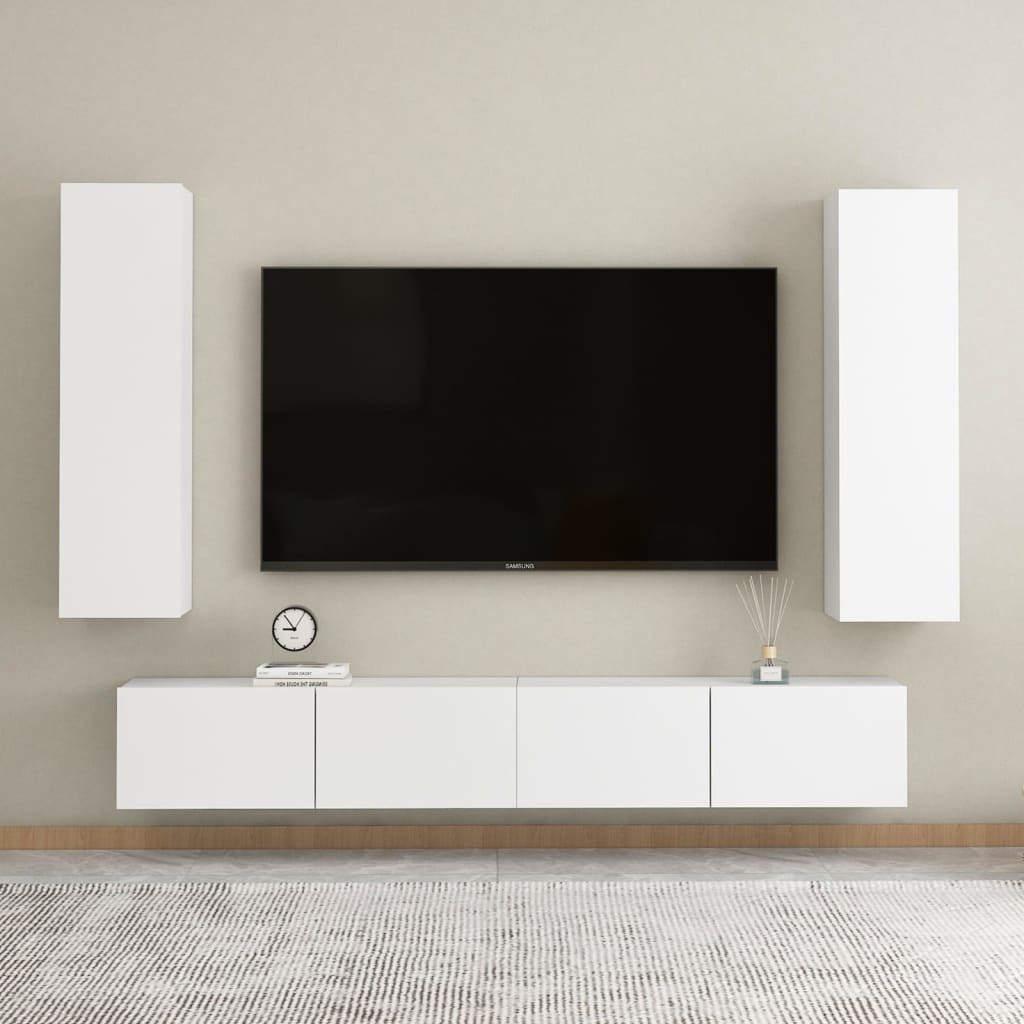 Ensemble de meubles TV 5 pièces en bois