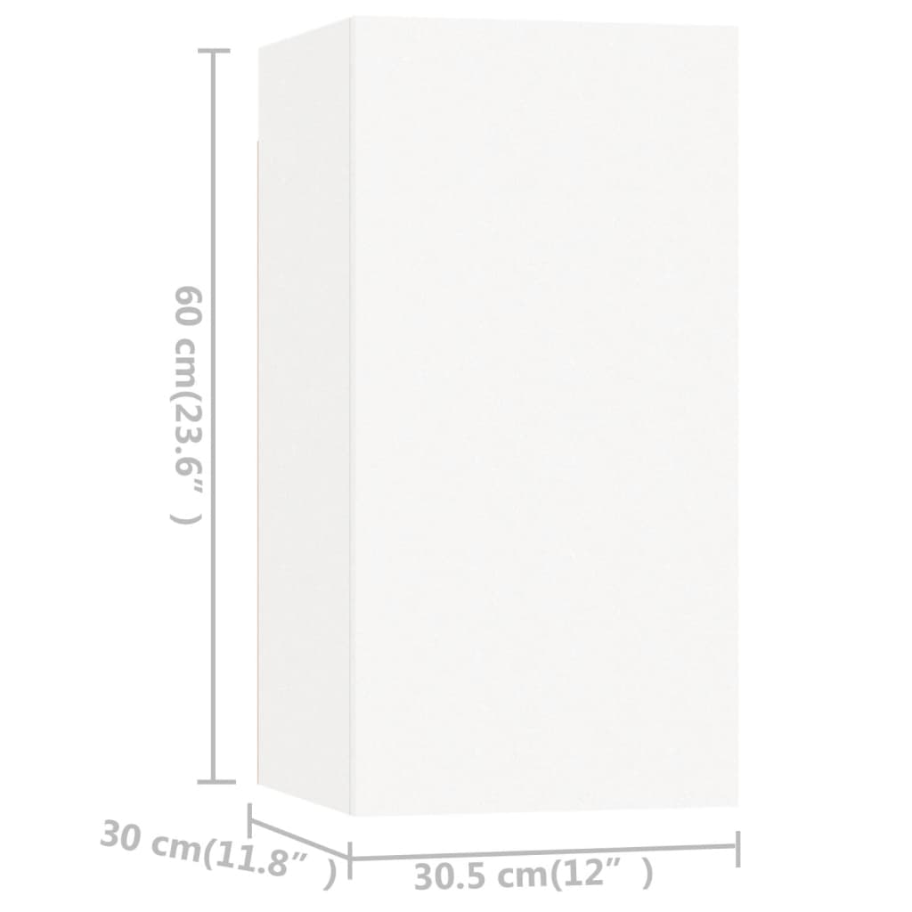 Ensemble de meubles TV 4 pièces en bois