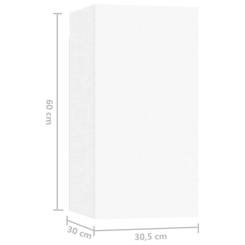 Ensemble de meubles TV 10 pièces en bois