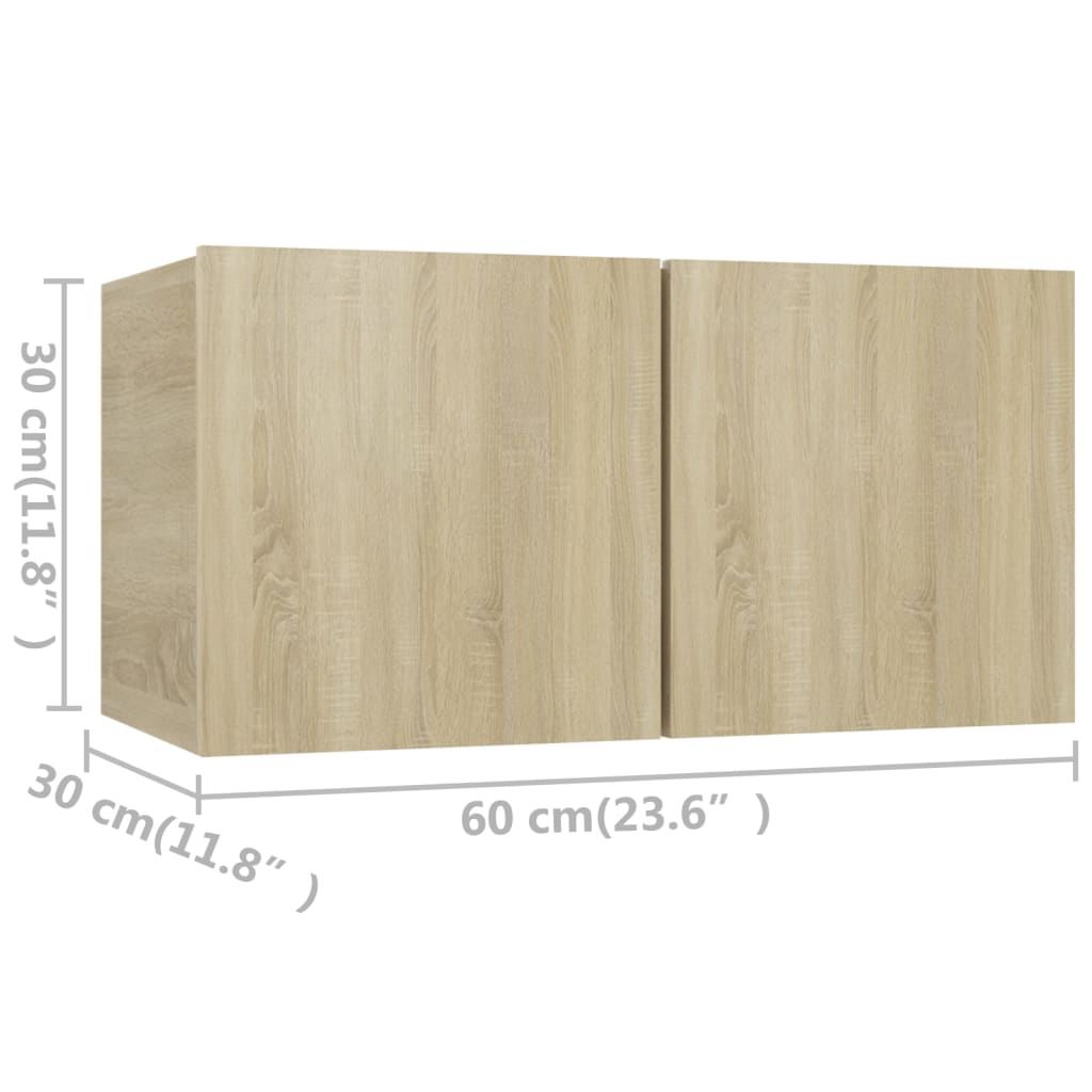 Ensemble de meubles TV 5 pièces en bois